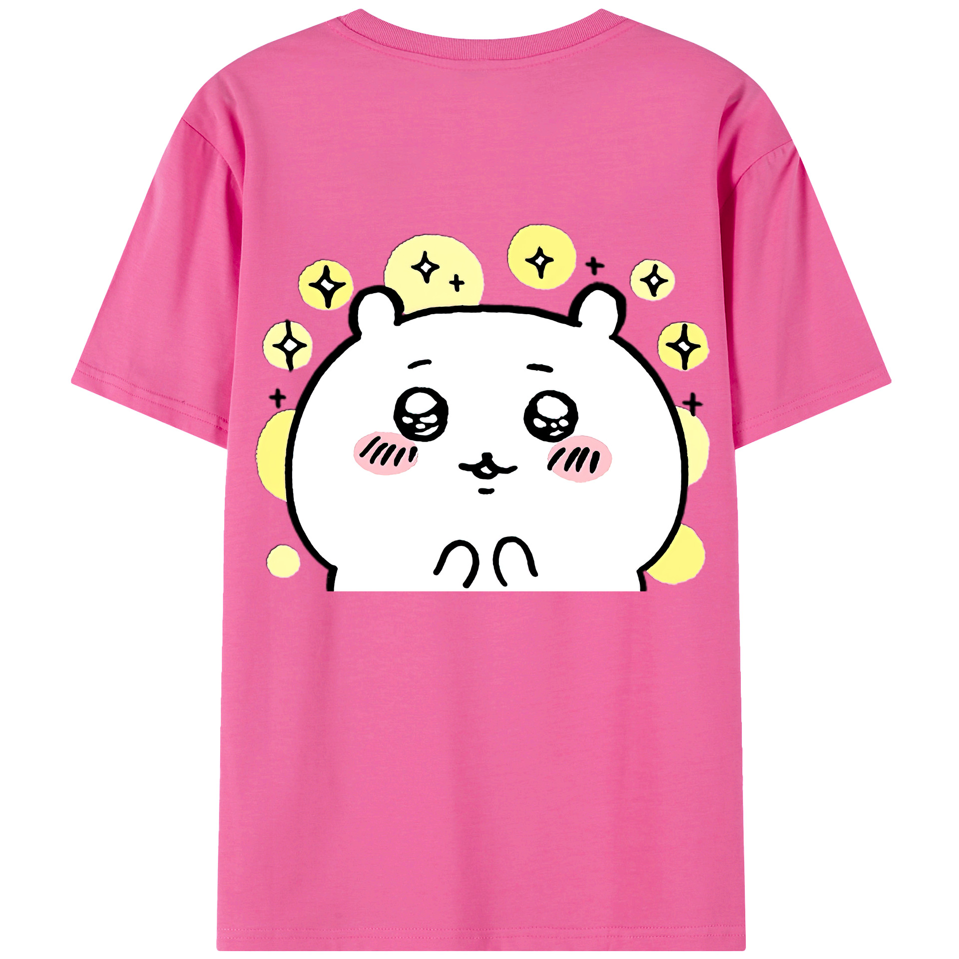 （画像用） ちいかわ ちいかわ Chii-kawa chiikawa レディース半袖Tシャツ(バックプリント)